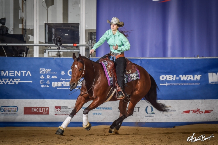 Futurity 2022 - CHIARA ZANARELLA &amp; BAYSKIN RM score 142,5