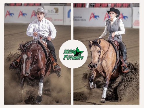 2021 $426,264 IRHA/IRHBA/NRHA Non Pro Futurity Finals: Nogue Puig and Simple The Best 66 Are The Champions