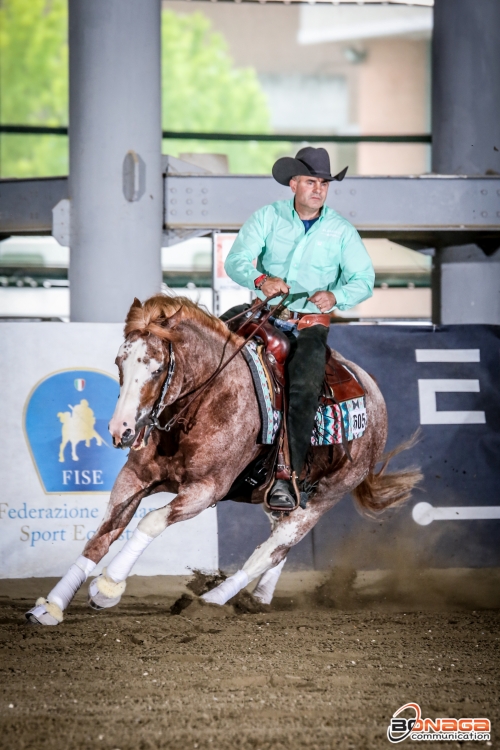 Futurity 2020 - ALESSANDRO PAVONI &amp; A PAINTED ROOSTER score 134