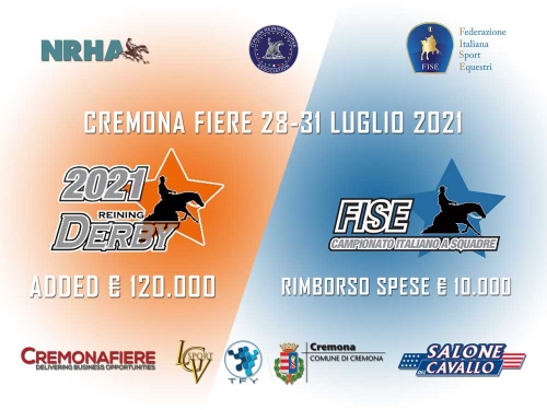 2021 IRHA-FISE-NRHA Derby / Teams Drawlists
